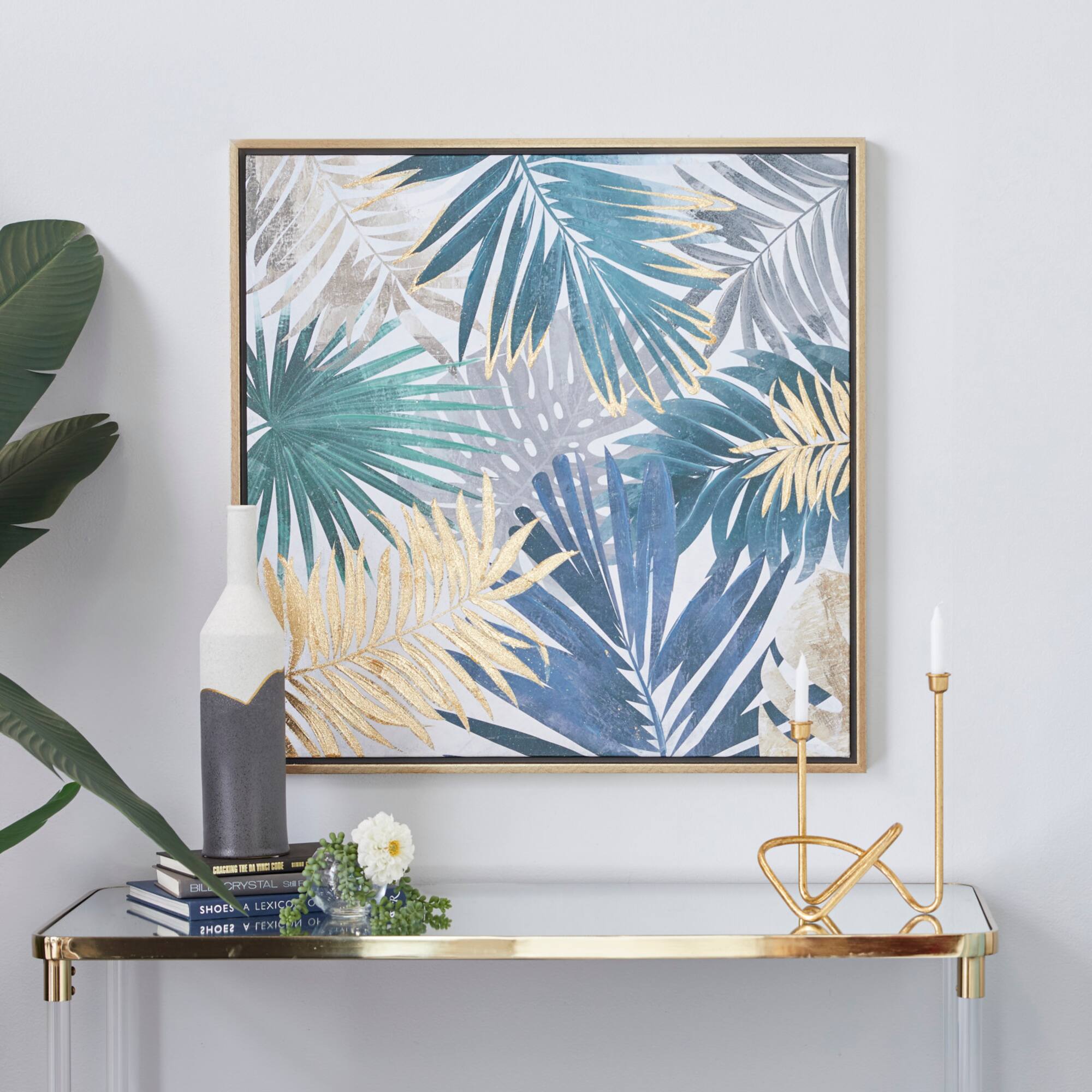 Blue Canvas Coastal Style Wall Art